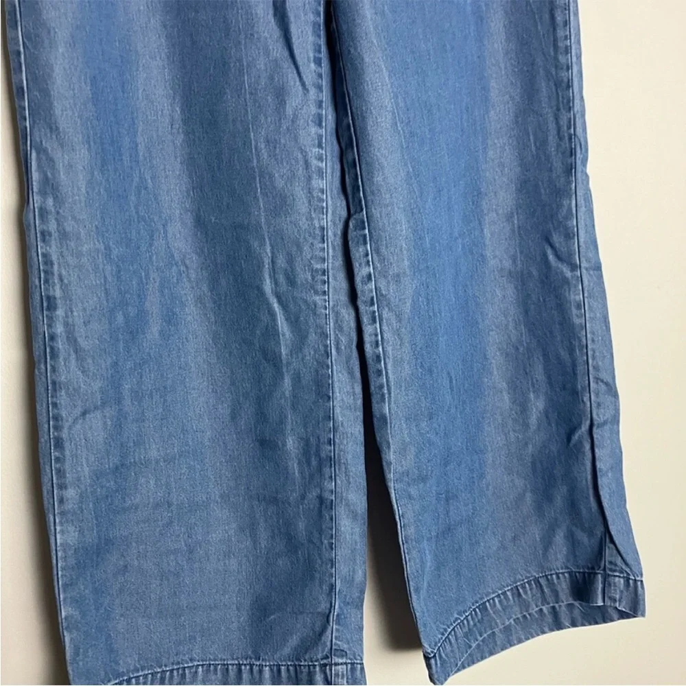 Reformation Blue "Clover" Pants/Slacks - Picture 5 of 9